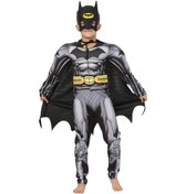 Resim Batman Kaslı Çocuk Kostümü Çok Renkli 
