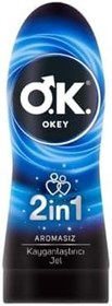 Resim Okey 2 in 1 Aromasız Kayganlaştırıcı Jel 200 ml 