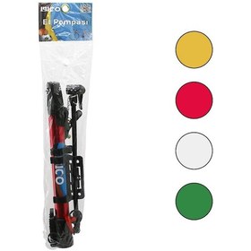 Resim Mandallı Uç Mini El Pompası Bisiklet- Top Bisiklet Montaj Aparatl 