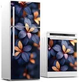 Resim Buzdolabı ve Bulaşık Makinesi Takım Sticker 0408 