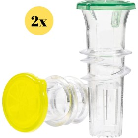 Resim Iki Kişilik Bpa'sız Kapaklı Limon Sıkacağı, Meyve ve Içecekler Için Ideal 