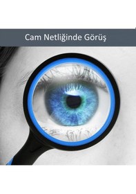 Resim Borox Büyüteç - Cam Mercekli - Silikon Saplı - 3x Büyütmeli-100 