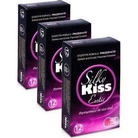 Resim Silky Kiss Prezervatif Exotic Condom (36 Adet) 