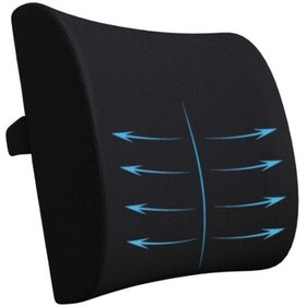 Resim Anatomik Bel Ofis Sırt Destek Minderi Bel Yastığı 