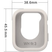 Resim Huawei Watch Fit 3 Yumuşak Tpu Silikon Kasa Koruyucu Zore Watch Gard 34 Casesuar 