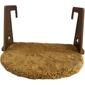 Resim Pribor Kedi Kalorifer Petek Yatağı Peluş Kolay Montaj Geçmeli Sistem Kahverengi 