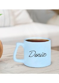 Resim Bk Gift Kişiye Özel İsimli Pastel Mavi Middle Kupa Bardak-26, Arkadaşa Hediye, Ev Hediyesi, Doğum Günü Hediyesi, Ofis Hediyesi Kobitmeyencom30035 Bk G 