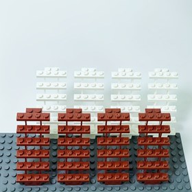 Resim 4 Merdiven Tuğlası Seti, Merdiven Aksesuarları için Yenilikçi Bina Blokları. Ev ve Bahçe için Uygun DIY Tuğla Oyuncak Temel Elemanları, Doğum Günü Hediyeleri için Mükemmel Parçalar. 