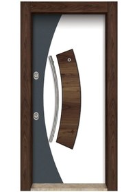 Resim Ahşap Çelik Kapı Tez3587 