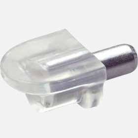 Resim Adilon Metal Dübel Plastik Raf Pimi 10'lu Şeffaf 