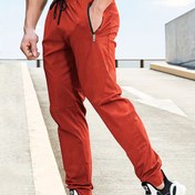 Resim Erkek Rahat Bel İpli Jogger, Şık Streç Spor Pantolon 