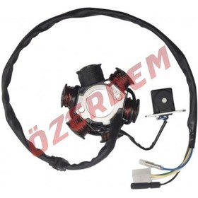 Resim Scooter Statör 6 Lı 29-83-27 Mm 2D 6K Ince Soket (545208719) 