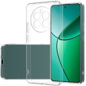 Resim Teknocep Realme 12 4g Kılıf Süper Silikon Kapak - Şeffaf Şeffaf 