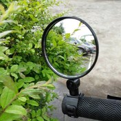 Resim Geniş Açılı Bisiklet Scooter Aynası Dikiz Ayna 