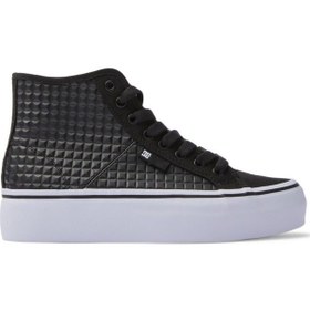 Resim Dc Shoes Adjs300296 Manual Hi Platform Battleship/gum Kadın Sneaker 001 