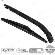 Resim Enva Otomotiv Toyota Yaris Arka Cam Silecek Kolu Ve Süpürgesi Takımı 2006-2016 