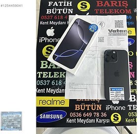 Resim Apple iPhone 16 Pro Max İkinci El TR | 256 GB | Siyah 