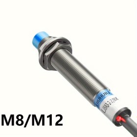 Resim M8 ve M12 Endüstriyel İndüktif Yakınlık Anahtarı - 3 Tel 24V NPN/PNP ile Metal Sensörü, Hareketli Nesneleri Algılar, Otomatik Kontrol ve Güvenlik için Akıllı Kontrol, Kolay Kurulum, Endüstriyel Otomatik Kontrol, Verimli Tasarım, Dayanıklı Yapı, Güvenilir Performans 