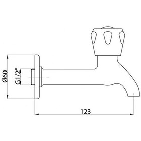 Resim Gpd Uzun Musluk Çevirmeli Krom 