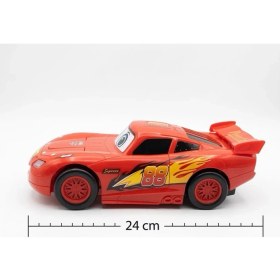 Resim Farbu Oyuncak 2'si 1 Arada Şimşek Mcqueen Dönüşen Robot Araba - Işıklı ve Sesli 