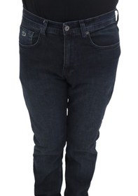 Resim Hacker Denim Hacker Dmctekstil Erkek 1013 Yüksek Bel Rahat Kesim Boru Paça Jean Pantolon Koyu Lacivert 