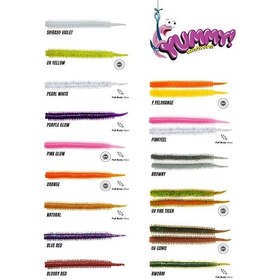 Resim Fujin Yummy Sandworm 7cm Silikon Yem 