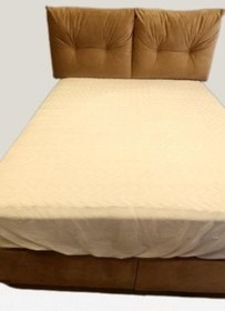 Resim Alez Fitted Model Full Kenar Yatak Koruyucu Lastikli 90x190 Pamuk Beyaz Renk El Yapım 