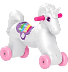 Resim Mrs- Dolu Unicorn Sallanan Tekerlekli At -548484 