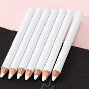Resim 10 Adet Yüksek Görünürlüklü Hassas Beyaz Terzi Tebeşir İşaretleme Kalemleri Seti - Kolay Silinebilir, Canlı Renk, Ergonomik Tasarım, Dikiş, Kumaş, Terzilik, El İşi ve Quilting İçin Mükemmel - Hem Başlangıç 