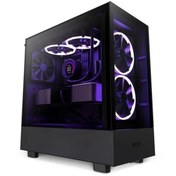 Resim NZXT CC-H51EB-01 H5 Elite Edition ATX Mid Tower Chassis All Siyah Orjinal Faturalı