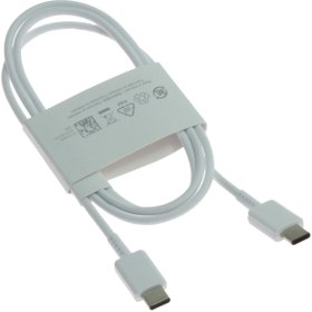 Resim Samsung BEYAZ USB KABLO SM-A715 Galaxy A71 GİRİŞ TİPİ TYPE-C TO TYPE-C EP-DN980BWE 