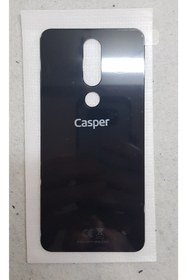 Resim CASPER Via P3 Arka Kapak Siyah Cam 