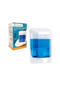 Resim Plastik Büyük Şeffaf Sıvı Sabunluk 1000 Ml. Royaleks-f086 Çok Renkli 
