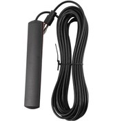 Resim Crackedice Ant-309 Evrensel Araba Fm Radyo Siyah Amplifikatör Anten 85-112mhz 5m 