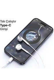 Resim Zipax Honor X9 Kulaklık Mikrofonlu Type C / TAK ÇALIŞTIR 