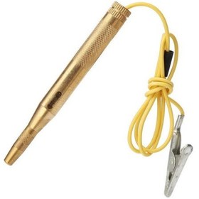 Resim Profesyonel 12v Araç Oto Araba Kontrol Test Kalemi Timsah Ağızlı N11.1082 