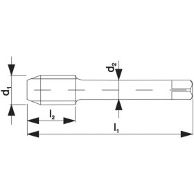 Resim Fett M6X0,75 Narex 0300 Dın N-2181 Hss 2'li El Takım Kılavuzu 
