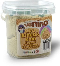 Resim Venino 500 Gr Kinetik Kum Kova Boy - Premium Kalite Oyun Kalıbı Hediyeli 