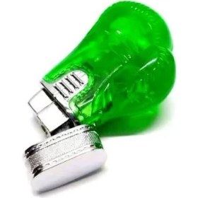 Resim Mrç Boks Eldiveni Tasarım Işıklı Çakmak Yeşil 