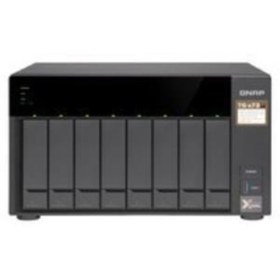 Resim TS-873A 8Gb Ram 8 HDD Yuvalı Siyah NAS Çoklu Depolama Ünitesi QNAP