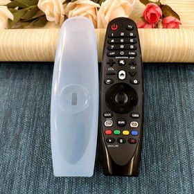 Resim Dayanıklı Silikon TV Kumanda Kılıfı - Yumuşak Koruyucu Kapak, Düşmeye Karşı Dayanıklı, Yüksek Çözünürlüklü Şeffaf, Çoğu Evrensel Kumandaya Uyumlu 