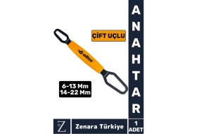 Resim Uzun Ömürlü Ev Banyo Musluk Tamir Montaj Sıkma 6-13 mm 14-22 mm Çoklu Çift Taraflı Uç Anahtar 