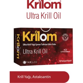 Resim Ultra Krill Oil 30 Yumuşak Kapsül Krill Yağı Omega 3 