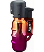 Resim Turbo Torch Tek Pürmüz El Bombası Çift Renk Çakmak 