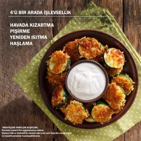 Resim Instant Vortex 140-3030-01-EU 5.7 Litre 4'ü 1 Arada İşlevli Air Fryer 
