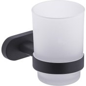 Resim Pure Paris Diş Fırçalık Camlı Siyah Kmr-7003 Diğer 