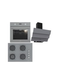 Resim Termikel BO O64D5C A - BH P7194C A - CH S6532C BA Ankastre Set Antrasit 