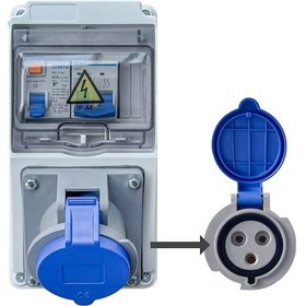 Resim Sgstec 7,4Kw Elektrikli Araç Şarj Cihazı Prizli Besleme Kutusu 