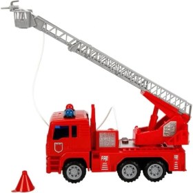 Resim Nessiworld Sunman Sesli ve Işıklı Su Fışkırtan Itfaiye Aracı 24 cm 