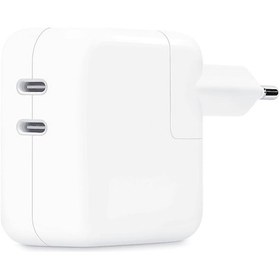 Resim MW2K3TU/A 35 W Çift USB-C Bağlantı Noktalı Güç Adaptörü 